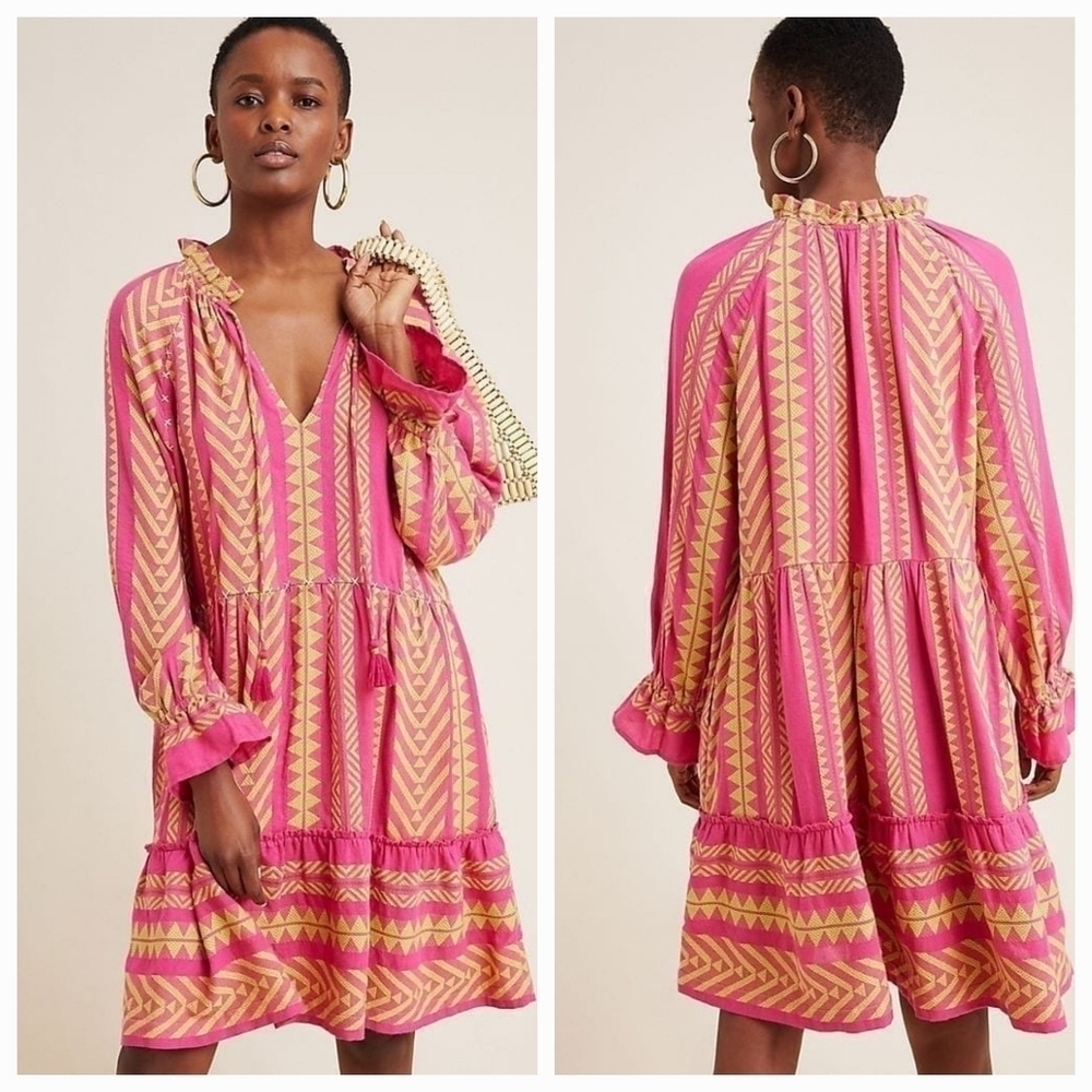 Maeve Dominique Tunic Dress size S NWT